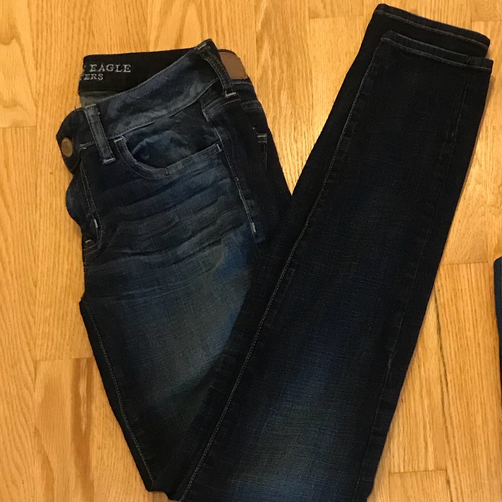 American eagle jeans size 4 long!